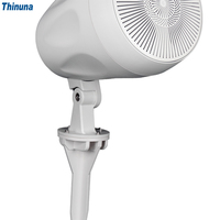 Thinuna IP-60QS III haut-parleur PA basé sur IP système de sonorisation réseau extérieur SIP TCP Poe IP étanche 60W haut-parleur de jardin à montage au sol