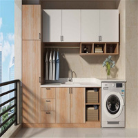 Armoire de cuisine classique gain de place, personnalisée pour appartement et maison