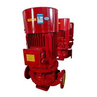 Pompe à incendie électrique certifiée UL, centrifuge verticale pour système d'extinction par aspersion