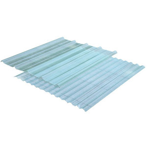 Feuille de toit en plastique <span class=keywords><strong>ondulé</strong></span>, <span class=keywords><strong>transparent</strong></span>, en <span class=keywords><strong>polycarbonate</strong></span>, fabriqué en chine, fabrication directe, 50 pièces - Product Image 1