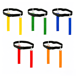 Cinturones de Fútbol Americano Ajustables y Duraderos de PVC Get-<span class=keywords><strong>Fit</strong></span> GF, Color y Logotipo Personalizados, Talla Única para Todos, <span class=keywords><strong>Entrenamiento</strong></span> Deportivo en Equipo - Product Image 3