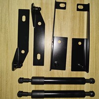 Amortisseur de descente assistée pour hayon Nissan Navara D40 2004-2014 tous modèles, fixation hydraulique à visser