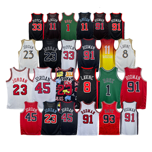 2025 maglia da basket retrò più venduta-rosa <span class=keywords><strong>LAVINE</strong></span> divisa da basket professionale di migliore qualità - Product Image 1