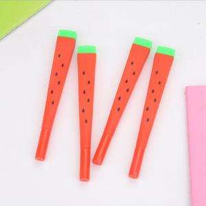 Kawaii pastèque Gel stylo écriture école fournitures de <span class=keywords><strong>bureau</strong></span> étudiant papeterie doux belle drôle 0.5mm Gel stylo encre noire - Product Image 2