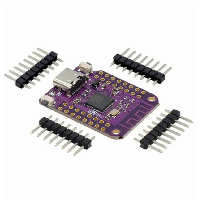 ESP32-S2 Development Board S2 Mini V1.0.0, Based on ESP32-S2FN4R2, 4MB Flash + 2MB PSRAM, WiFi IoT Module