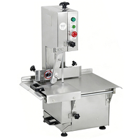 Sierra para carne para logística de cadena de frío con cambio rápido de cuchilla para múltiples productos y ancho ajustable