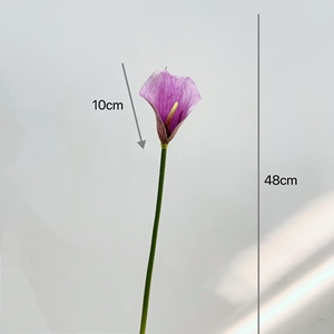 Chất Lượng Cao 48Cm Nhân Tạo Bất Cảm Ứng Calla Lily Trắng Nhân Tạo Calla Lily Cho Ngày Valentine Phục Sinh Trang Trí - Product Image 5