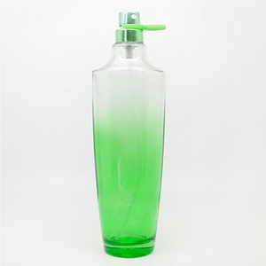 <span class=keywords><strong>Precio</strong></span> de fábrica de la botella de <span class=keywords><strong>vino</strong></span> de forma vacía de vidrio de color verde botella de perfume de 100ml con pulverizador - Product Image 6