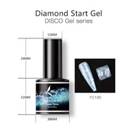 Vernis Gel Diamant Scintillant Naturel pour Ongles, Gel Unhas De Gel, Gel Unghie, Gel De Unha, Esmalte De Uas pour Personnalisation de Marque, Usine OEM ODM