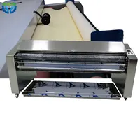 Semi Shrink Wrap Textile Fabric Roll Inspection Steam Heat Setting Stenter Machine