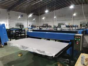Máquina de prensa de calor hidráulica de 1 estación y 1 lado para fundas de edredón, <span class=keywords><strong>colchas</strong></span>, tableros acrílicos y placas de aluminio de gran tamaño - Product Image 4