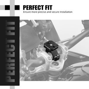 ขายึดโทรศัพท์มือถือ GPS AMPS ขนาด 32 มม. 1-1/4 นิ้ว สำหรับแฮนด์บาร์รถมอเตอร์ไซค์ BMW R1200GS R1250GS R1200GSA <span class=keywords><strong>R1250GSA</strong></span> R1300GS/Adventure ยี่ห้อ NICECNC - Product Image 6