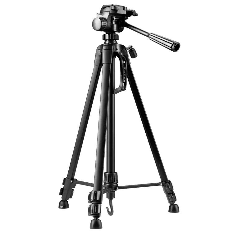 DSLR Tripod kamera fotografi portabel, tripod ponsel selfie, braket luar ruangan Desktop