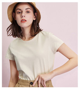 Fabricant de t-shirts en Chine, vente en gros, t-shirts unisexes personnalisés 4XL 180 g/m² 100% coton, t-shirts blancs coupe classique - Product Image 5