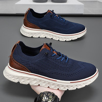 Sepatu Lari Kasual Ringan Berbahan Mesh Ukuran Besar 2026, Sepatu Lari Olahraga Warna Solid Model Low-Top untuk Pasangan