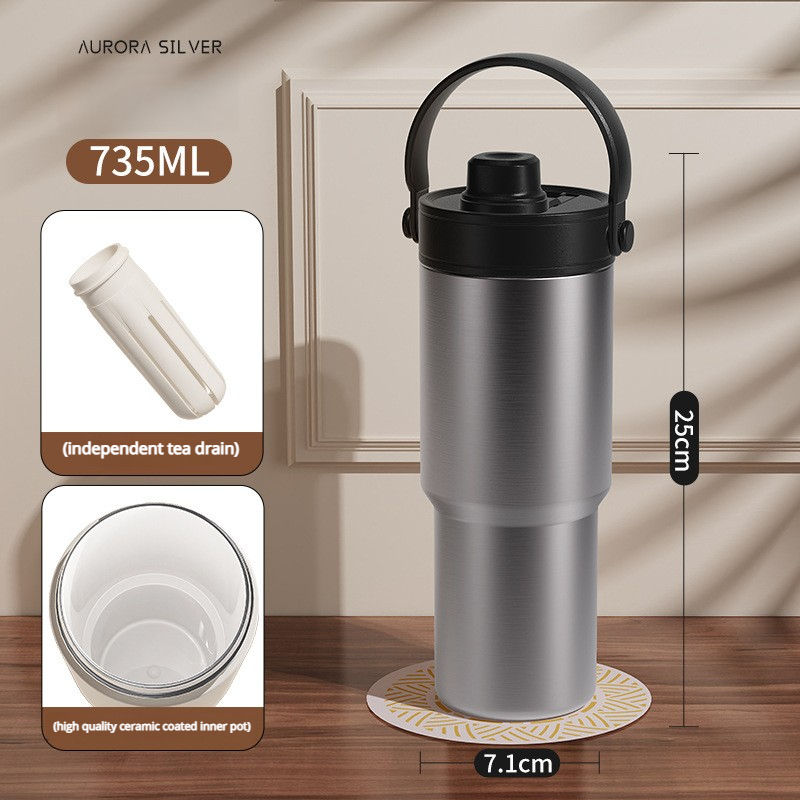 Silver [Ceramic Coated Inner Tank]