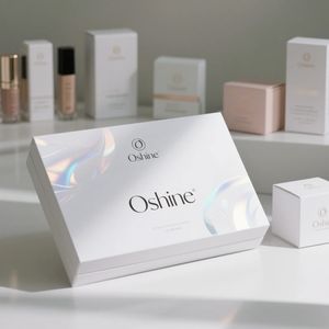 Fábrica al por mayor de lujo personalizado <span class=keywords><strong>2</strong></span> piezas tapa extraíble y Base con cuello joyería embalaje de cartón Cajas de Regalo de papel blanco - Product Image 2