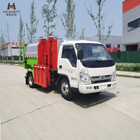Camion benne à ordures diesel HEAVSTY neuf à chargement automatique, 115 CV, boîte de vitesses 5 rapports, 6 mètres cubes, pour CLD5040ZZZBJ6