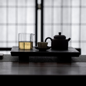 Ash Wood <b>Tea</b> Tray Solid Wood Handmade Dry Brewing Small <b>Tea</b> Table For <b>Tea</b> <b>Sets</b> - Product Image 3