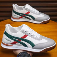 Chaussures de sport pour hommes Hongyan, chaussures de course à lacets, chaussures tendance et confortables avec doublure en mesh