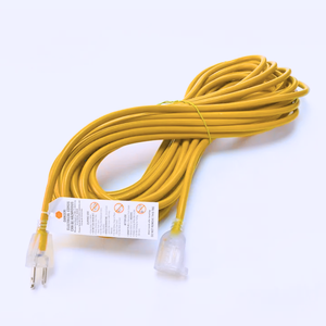Cable de Extensión <span class=keywords><strong>para</strong></span> Exteriores SJTW de 25 Pies y Calibre 12 con Extremo Iluminado Verde <span class=keywords><strong>para</strong></span> Electrónica de Consumo, Campamentos y Festivales - Product Image 3