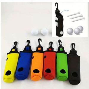 Carry Bag Tee <b>Pouch</b> Portable Neoprene Golf Ball Holder With Clip for <b>Men</b> and Women Storage Promotion Gifts - Product Image 1