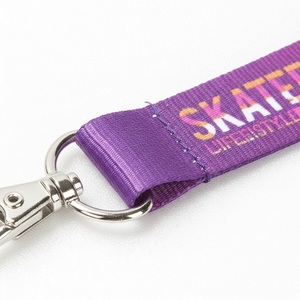 Woven <b>Lanyard</b> Keychain Custom Logo Promotional Corporate Gift - Product Image 6