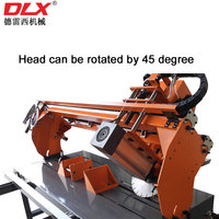 Machine automatique de découpe de carreaux de marbre avec chanfreinage d'angle à 45 degrés, 1200 mm, laser infrarouge haute précision, multifonctionnelle pour pierre