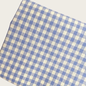 Tissu en coton à carreaux teint en fil, tissage uni, 21 fils, doux et durable, pour la confection de chemises et de manteaux - Product Image 3