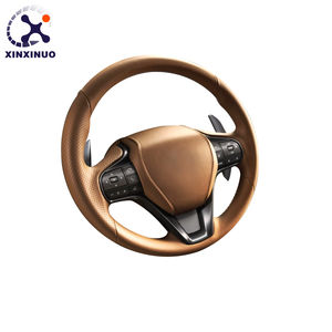 Volante deportivo de cuero amarillo personalizado adecuado para <span class=keywords><strong>Lexus</strong></span> <span class=keywords><strong>570</strong></span> GS350 ES350 RX350 LC500 - Product Image 1