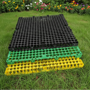 Cellule <span class=keywords><strong>de</strong></span> drainage en nid d'abeille perméable à l'<span class=keywords><strong>eau</strong></span> <span class=keywords><strong>de</strong></span> <span class=keywords><strong>pluie</strong></span> pour pelouse <span class=keywords><strong>de</strong></span> jardin <span class=keywords><strong>de</strong></span> maison résidentielle en épaisseur <span class=keywords><strong>de</strong></span> 30 mm, taille 500*500 - Product Image 1