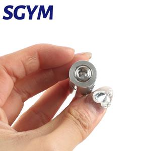 Moyeux à pince croisée plantes grimpantes 316 pince à câble en acier inoxydable système mural vert treillis de câble <span class=keywords><strong>pour</strong></span> câble 1/8'' - Product Image 2