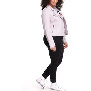 Veste en cuir véritable originale pour femmes, veste en cuir d'agneau classique et tendance, véritable peau de mouton - Product Image 1