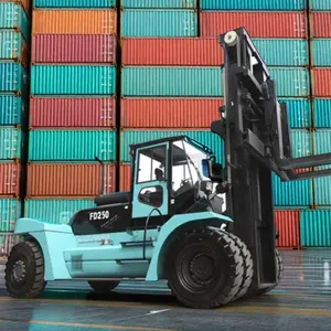 Yeni ağır dizel Forklift 25Ton 30Ton 33Ton forklift  dizel Folklifter