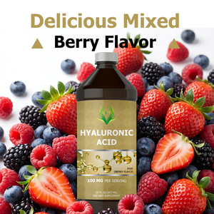 Personnalisation en usine : Liquide oral à l'acide hyaluronique pour une peau hydratée, des cheveux nourris, des ongles et une flexibilité articulaire améliorées. Contient de l'acide hyaluronique. - Product Image 3