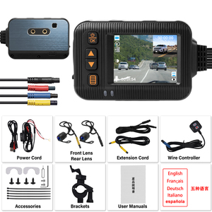 กล้องติดรถมอเตอร์ไซค์ Podofo 2.0 นิ้ว หน้าจอ IPS HD 720P+1080P บันทึกการขับขี่แบบวนซ้ำ เลนส์คู่ กล้องบันทึกภาพสำหรับมอเตอร์ไซค์และรถยนต์ กันน้ำระดับ IP65 - Product Image 6