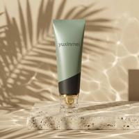 Tube de crème pour les mains ABL en gros, 40 mm, avec bouchon à vis, en aluminium et plastique, emballage pour soins de la peau, impression sérigraphique personnalisée