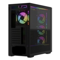Boîtier de PC de jeu personnalisé EATX Mid Tower avec un nouveau design de cabinet d'ordinateur
