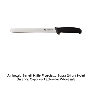 Cuchillo para cortar jamón Supra Ambrogio Sanelli 5358.024 de 24 cm - Product Image 2