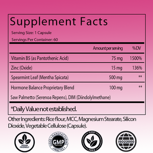 แคปซูลใบสะระแหน่ผสม DIM และซอว์ พาล์มเมตโต ยอดนิยมสำหรับผู้ผลิตแบบ OEM/ODM อาหารเสริมเพื่อสุขภาพสำหรับผู้ใหญ่ ช่วยบำรุงเส้นผม ปรับสมดุลฮอร์โมน และผิวพรรณ - Product Image 2