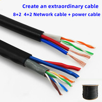 Factoru CAT5E CAT6 UTP SFTP FTP 1000Mbps Ethernet intérieur ou extérieur 305 M CCA cuivre 8 paires
