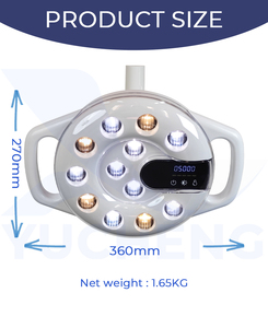 Lámpara Quirúrgica de Techo de Alto Brillo, sin Sombra, para Consultorio <span class=keywords><strong>Dental</strong></span>, Iluminación de Laboratorio <span class=keywords><strong>Dental</strong></span>, Clínica, Salón de Belleza, Tienda de Tatuajes - Product Image 6
