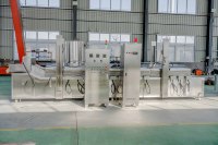 Machine à frites et à chips de poulet halal avec dispositif de sécurité intégré, friteuse pour ingrédients de boulangerie et de pâtisserie, pour la production de fruits crus et de chips