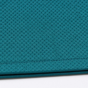 Maillot de hockey sur glace de qualité supérieure, blanc, bordeaux, turquoise, manches longues, col en V, unisexe, adulte, en maille - Product Image 6