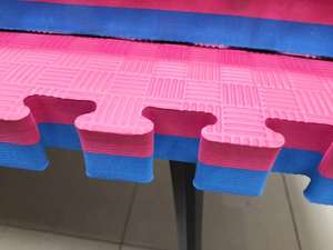 Losetas de Ejercicio de Espuma EVA Encajables de 1mx1m, Alfombrilla de Espuma EVA de 2cm, Alfombrilla de Piso Tipo Tatami - Product Image 4