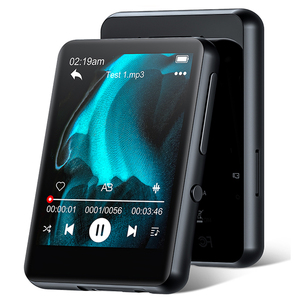 Reproductor <span class=keywords><strong>de</strong></span> <span class=keywords><strong>MP3</strong></span> con pantalla <span class=keywords><strong>de</strong></span> 2,4 pulgadas, Radio FM integrada, diseño amigable para estudiantes, compatible con logotipo personalizado OEM/ODM, precio al por mayor - Product Image 1
