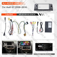Ensemble d'écran complet avec installation complète Aijia Factory, CarPlay, Android Auto, GPS, amplificateur, lecteur CD, 12,3 pouces pour Audi Q7 2006-2016
