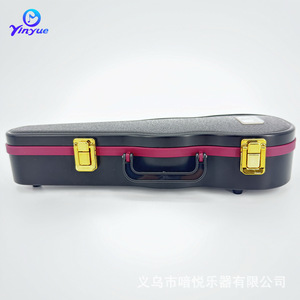 Yinyue Violin Case Plastic Burgundy With Mirror Decorative <b>Music</b> <b>Box</b> For Children And Students - Product Image 4