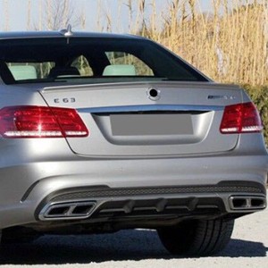 Diffuseur arrière avec embouts d'échappement pour Mercedes-Benz GLE63 Coupé, kit carrosserie style sportif, pièce en plastique - Product Image 2