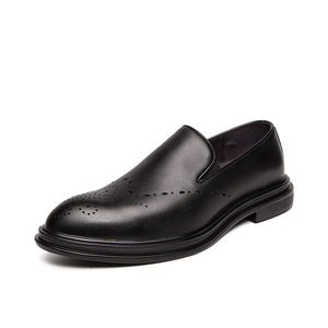 Chaussures habillées en cuir pour hommes 2026 – Style coréen respirant pour l'été, idéales pour adolescents et étudiants, chaussures décontractées et tendance pour costumes - Product Image 4